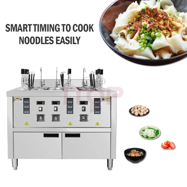 180 Bowls Electric Noodle Pasta Cooker Vending Machine Dumpling Cooking Pasta Cooker Microwave Electric Noodle Cooker