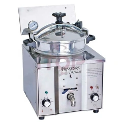 16L Counter Top 220v Automatic Commercial Broaster Pressure Fryer Broster Pressure Frying Machine