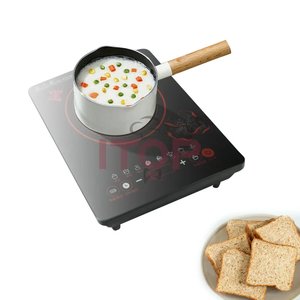 2200W Single Burner Multi Function Electric Induction Stove High-Power Induction Cooker Electrical Cooktop