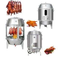 Commercial Roast Duck Oven Equipment Hanging Chicken Oven Single/double Layer Stainless Steel Chinese Roaster Duck Oven