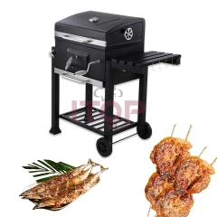 Folding Barbecue Camping Food Grill Premium Coating Barbecue Grill Balcony Outdoor Bbq Grill Fire Pit For Party