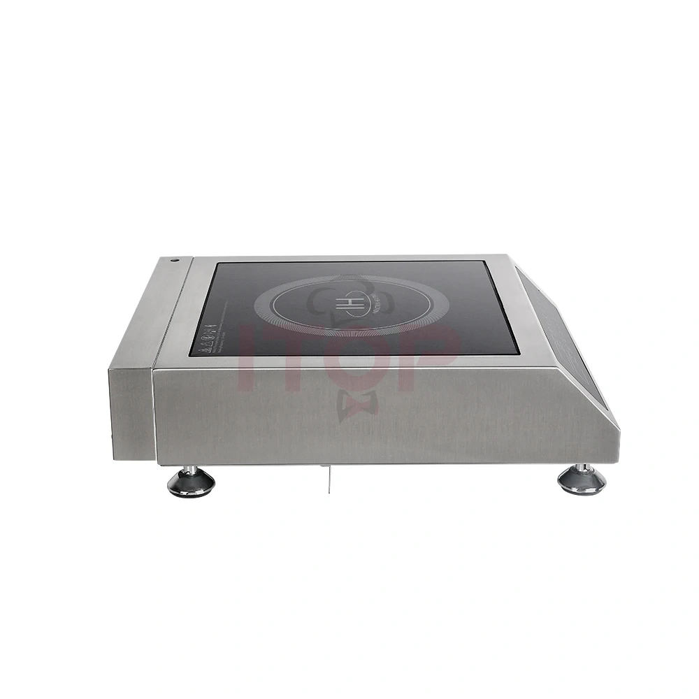 3.5kw Stainless Steel Electric Induction Cooktop Cooker Stove Restaurant Portable Induction Hob With Temperature probe needle