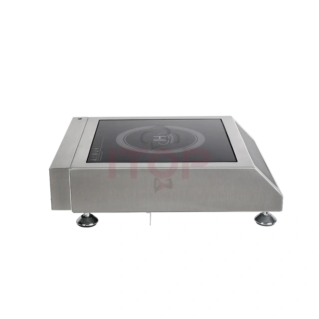 3.5kw Stainless Steel Electric Induction Cooktop Cooker Stove Restaurant Portable Induction Hob With Temperature probe needle