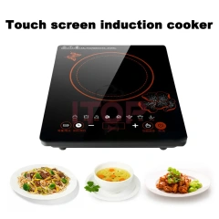 2200W Single Burner Multi Function Electric Induction Stove High-Power Induction Cooker Electrical Cooktop