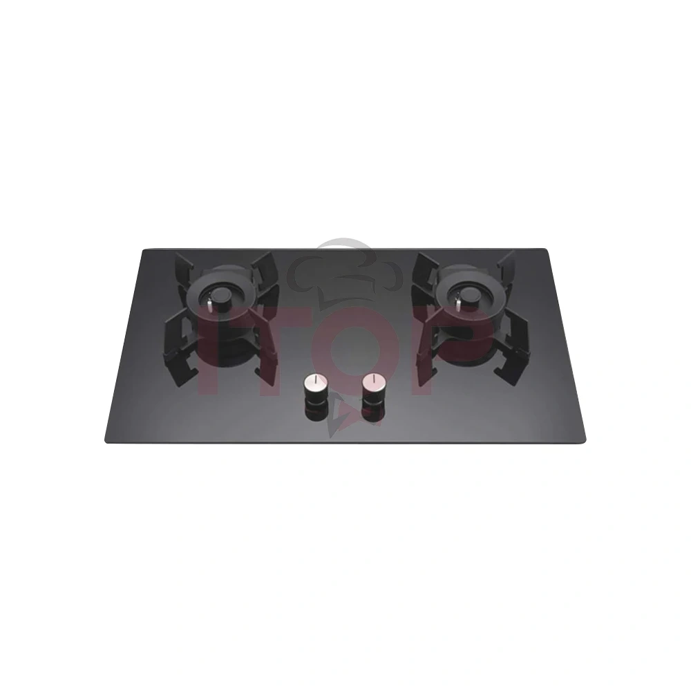 Ng/lpg Flipped Burner Built In Table Top Gas Hob Flip-open Gas Stove 2 Burners
