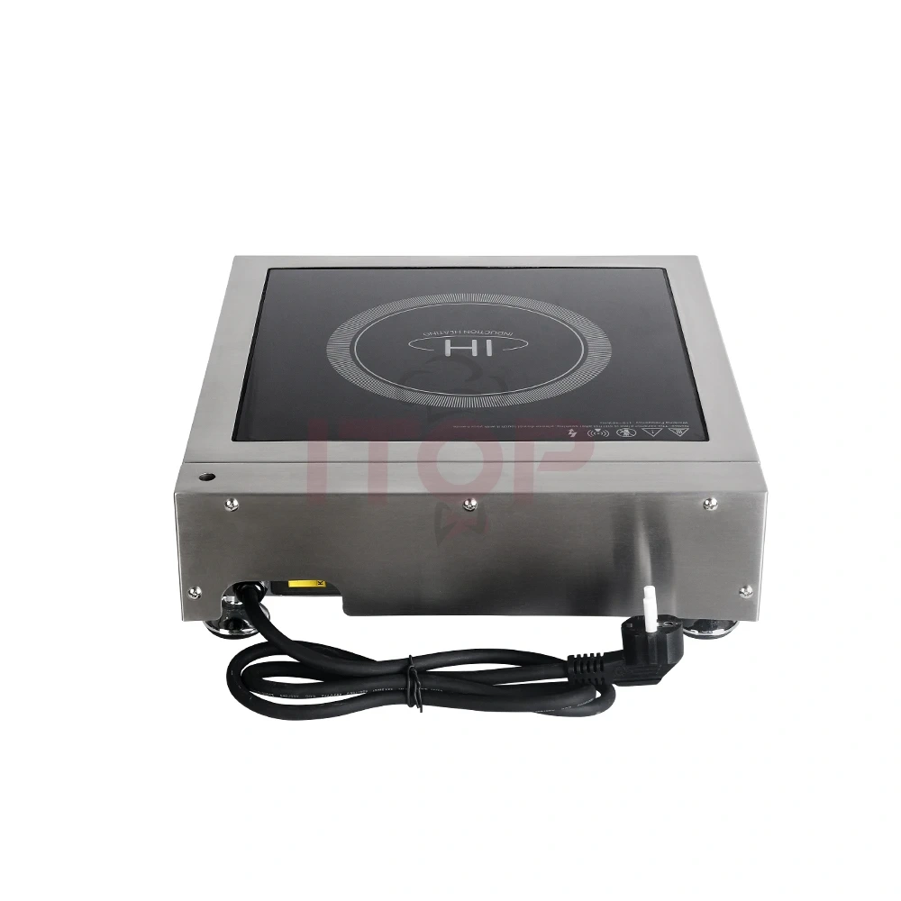 3.5kw Stainless Steel Electric Induction Cooktop Cooker Stove Restaurant Portable Induction Hob With Temperature probe needle