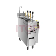 3 Groups Automatic Noodle Cooker Electric Commercial Industrial Noodle Boiler Machine for Restaurant