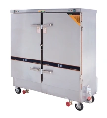 24 Trays 40 Trays Double Doors Hotel Restaurant Industrial Electric Steamer Cabinet Rice Steaming Machine Commercial Food Steamer