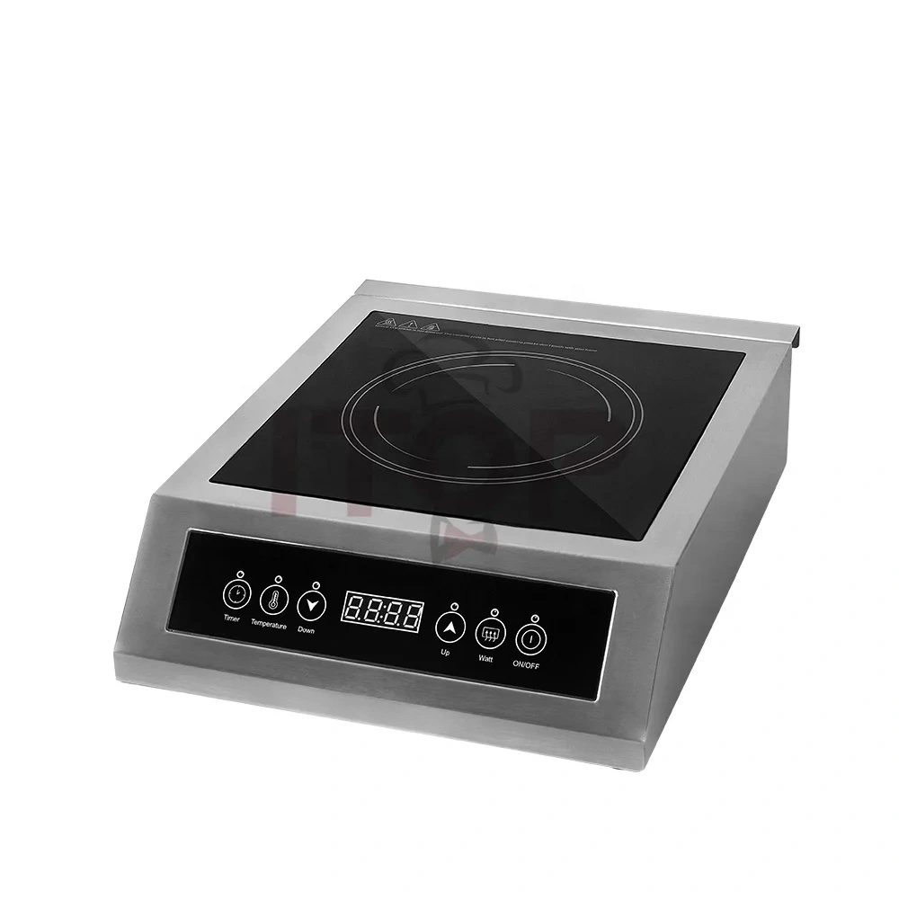 Stainless Steel Countertop Commercial Induction Cooker 3500w Kitchen Induction Cooker
