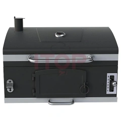 Outdoor Table Top Charcoal Bbq Grill Built -in Mini Korean Restaurant Charcoal Bbq Grill