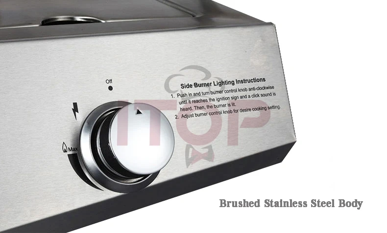 5 Burners Induction BBQ Outdoor Grill For Party Full Stainless Garden Bbq Gas Grill Party BBQ machine with Trolley