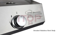 5 Burners Induction BBQ Outdoor Grill For Party Full Stainless Garden Bbq Gas Grill Party BBQ machine with Trolley