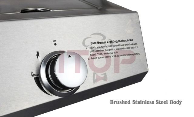 5 Burners Induction BBQ Outdoor Grill For Party Full Stainless Garden Bbq Gas Grill Party BBQ machine with Trolley