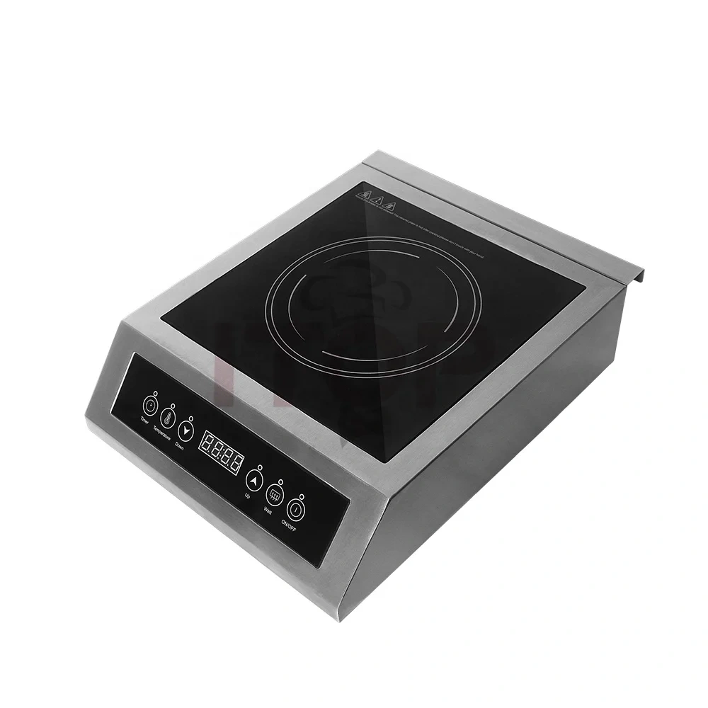 Stainless Steel Countertop Commercial Induction Cooker 3500w Kitchen Induction Cooker