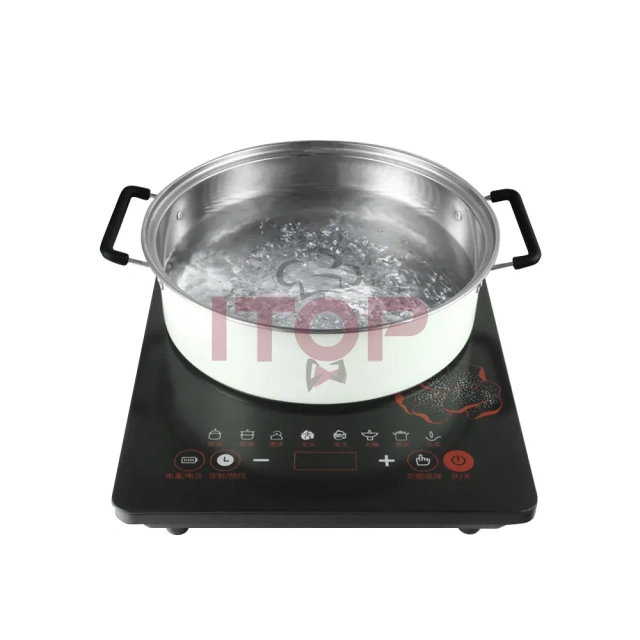 2200W Single Burner Multi Function Electric Induction Stove High-Power Induction Cooker Electrical Cooktop