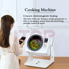 Mini Smart Electric Cooking Machine 6L Automatic Cooking Machine Restaurant Fried Rice Cooking Machine
