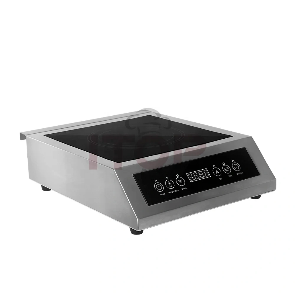 Stainless Steel Countertop Commercial Induction Cooker 3500w Kitchen Induction Cooker
