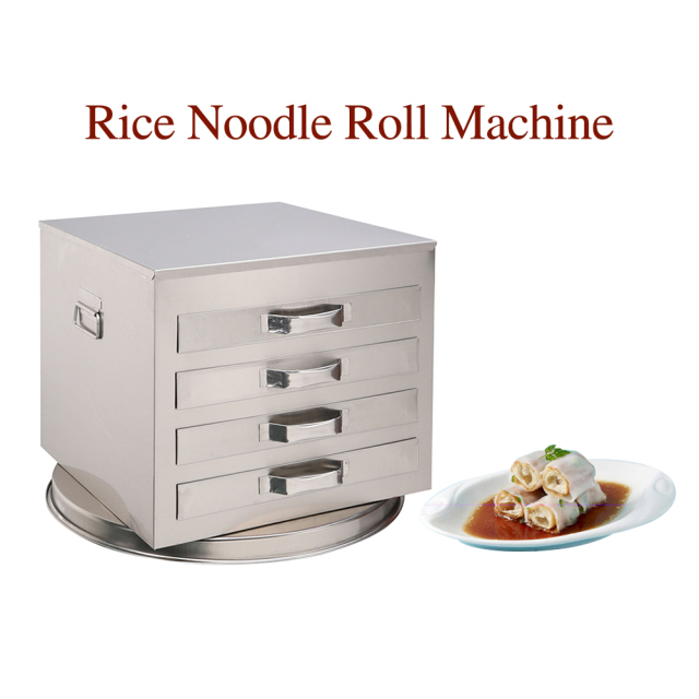 Large Capacity 4 Layers Stainless Steel Rice Noodle Steamer Vermicelli Steamer Drawer Cabinet