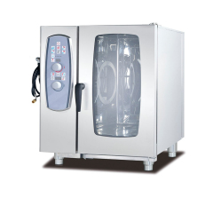 10 Trays Commercial Combi Steam Oven Hotel Industrial Electric Meat Roast Grill Oven Baking Cake Bread Pizza Convection Ovens