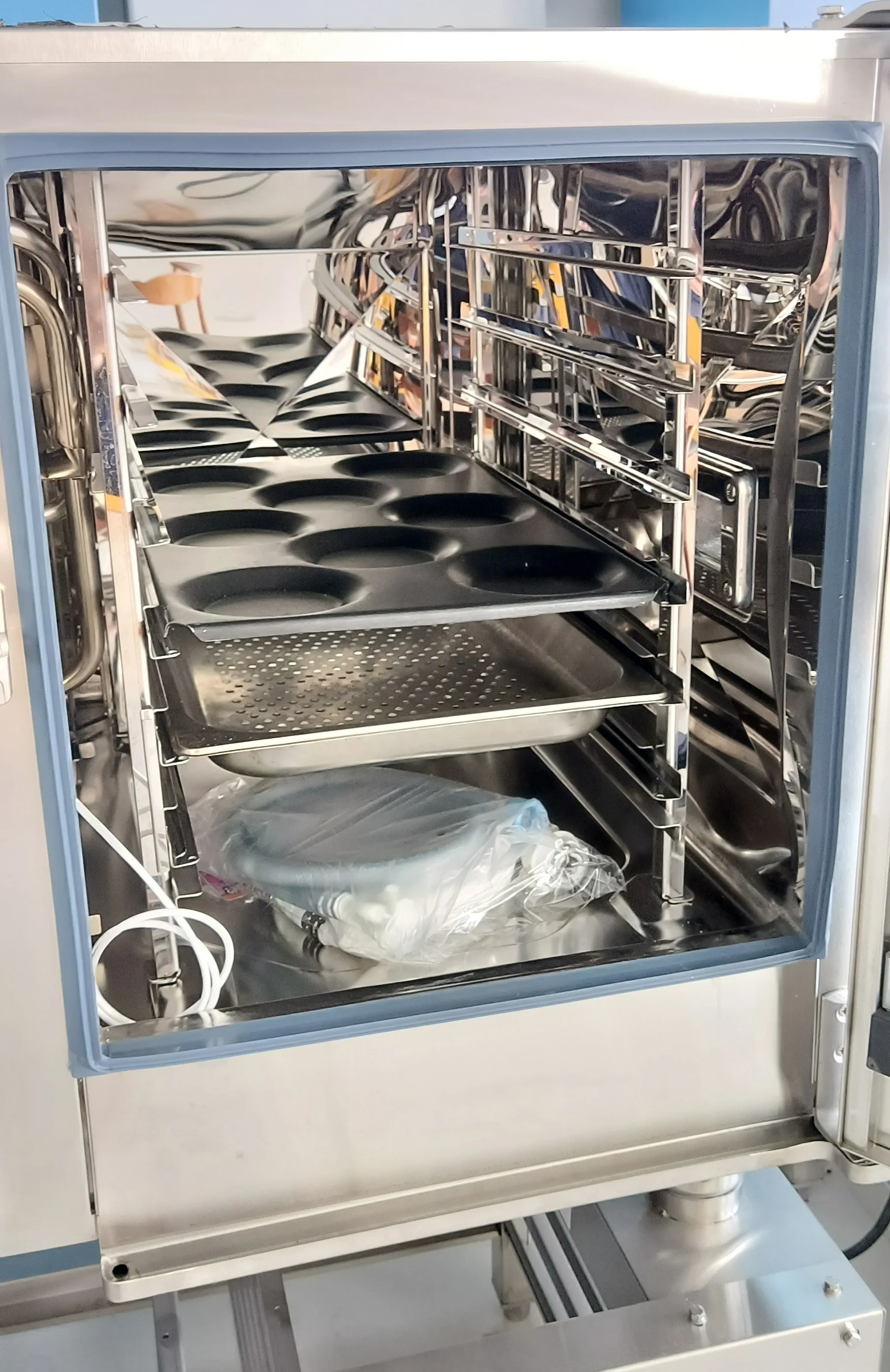 Restaurant Hotel 20 Layers Commercial Combi Steamer Oven Multifunctional Combination Electric Oven With Food Temperature Probe