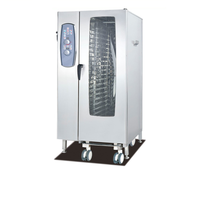 Restaurant Hotel 20 Layers Commercial Combi Steamer Oven Multifunctional Combination Electric Oven With Food Temperature Probe