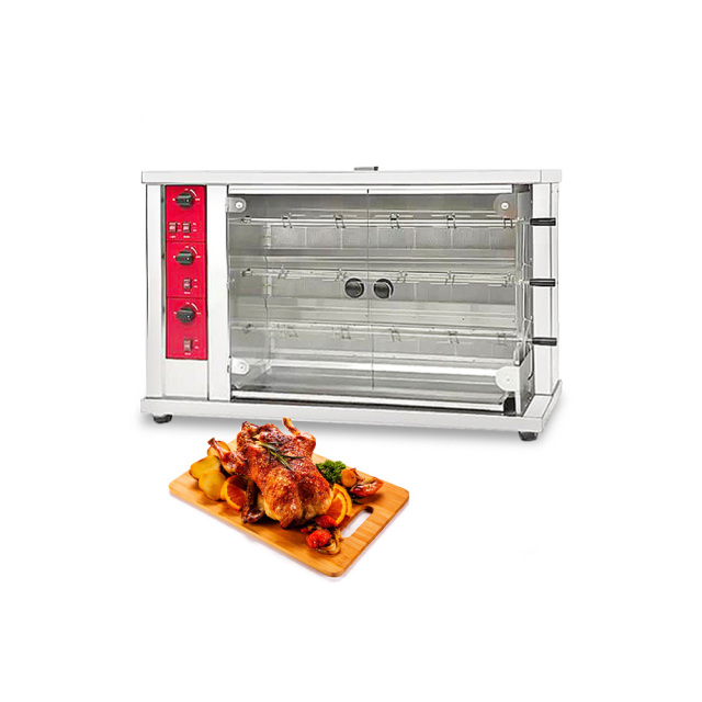3 Grills Commercial Electric Gas Chicken Rotisseries Chicken Roaster Grill Rotisserie Chicken Oven