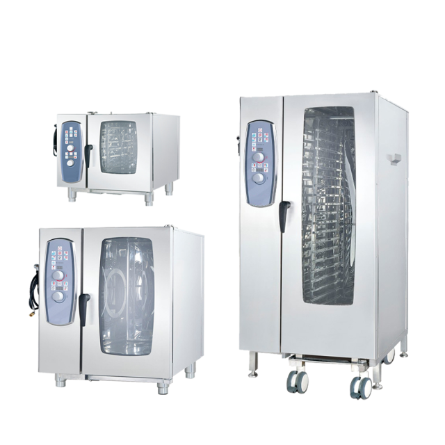 Restaurant Hotel 20 Layers Commercial Combi Steamer Oven Multifunctional Combination Electric Oven With Food Temperature Probe