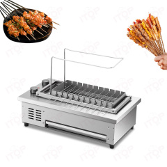 8 Skewers Household Commercial Bbq Grill Electric Rotating Restaurant Barbecue Skewer Grill Machine Automatic Rotating Bbq Grill