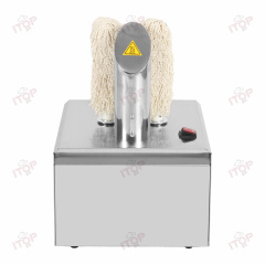 Commercial Stainless Steel Electric Winery Wine Glass Polishing Machine 3 Brush Glassware Glass Polisher And Dry Cleaner
