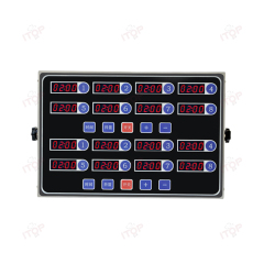 Restaurant Stainless Steel Kitchen Timer Commercial Digital 12 Channel Kitchen Timer For Fried Food