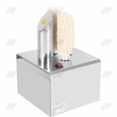 Commercial Stainless Steel Electric Winery Wine Glass Polishing Machine 3 Brush Glassware Glass Polisher And Dry Cleaner