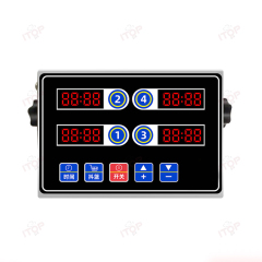 4 Channels Commercial Cooking Timing Stainless Steel Deep Fryer Digital For Kitchen Timer