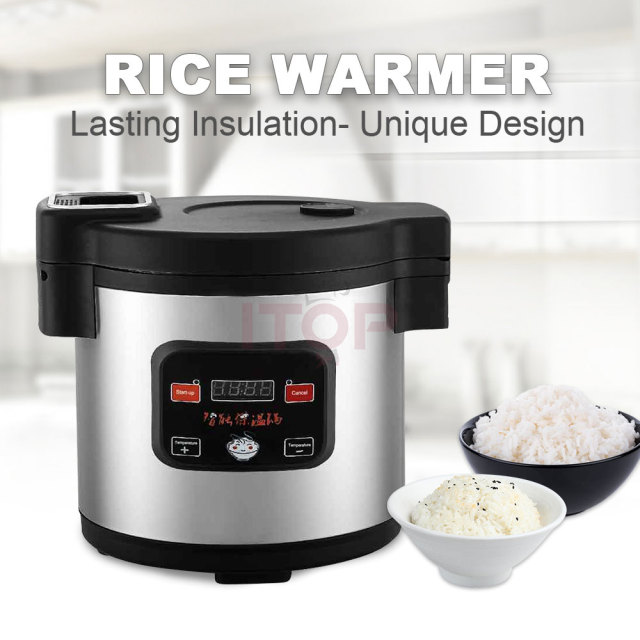 Commercial Electrical Rice Warmer 19L Big Size Industrial Commercial Warmer For Buffet Hotel Restaurant