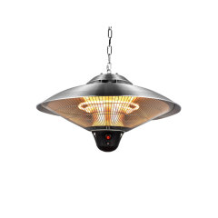 Patio Restaurant Coffee Bar Stainless Umbrella Type 1500w Remote Control Hanging Electric Heating Appliance Ceiling Heater