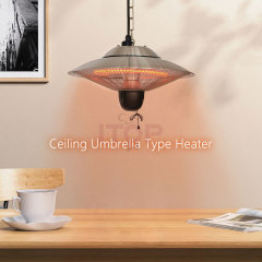 Modern Hanging Patio Heater Electric Outdoor Indoor Heater Ceiling Mounted Heater
