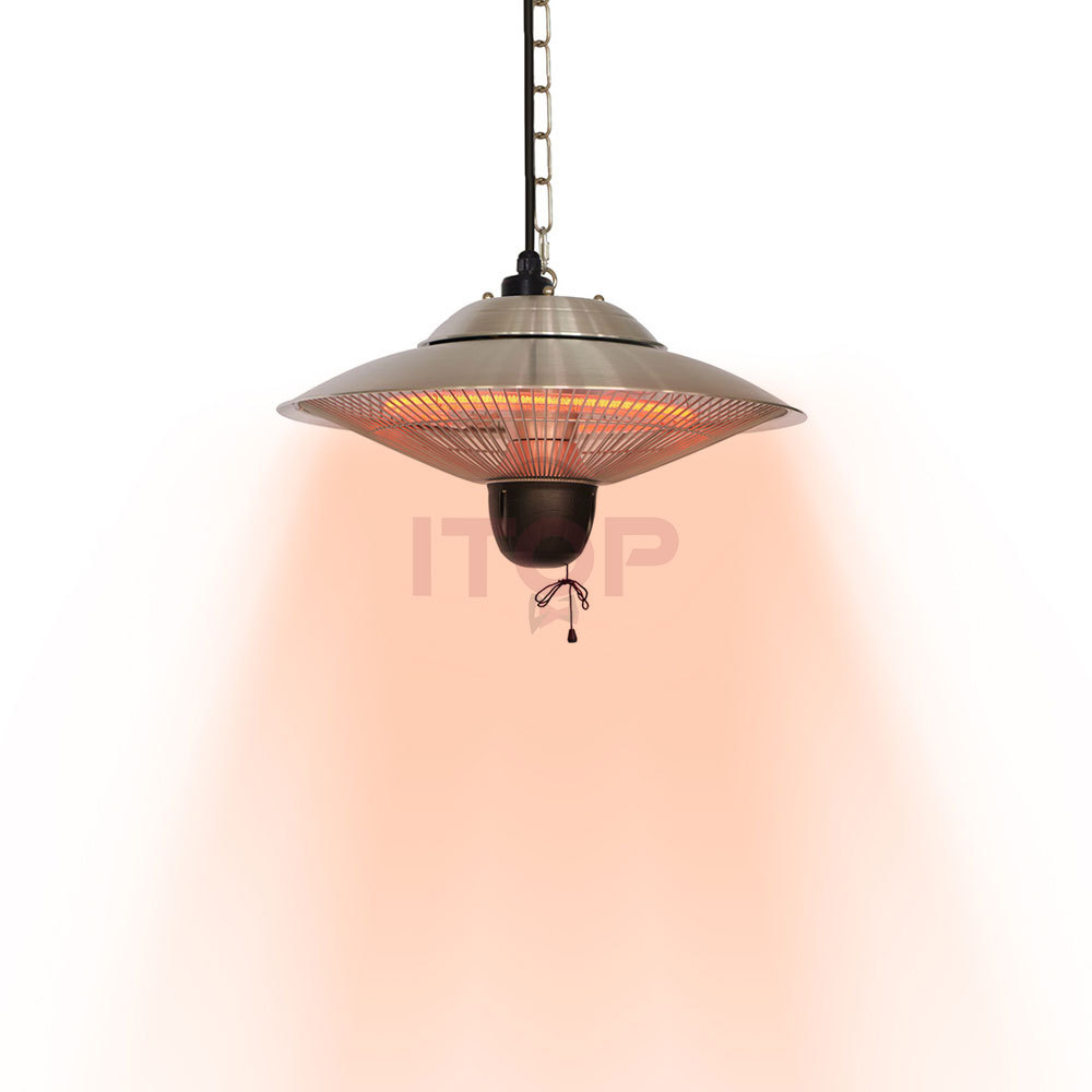 Modern Hanging Patio Heater Electric Outdoor Indoor Heater Ceiling Mounted Heater