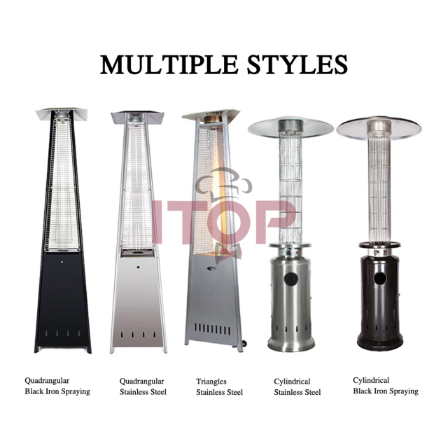 Wholesale Outdoor Garden Propane Gas Heater LPG Natural Gas Outdoor Garden Gas Patio Heater