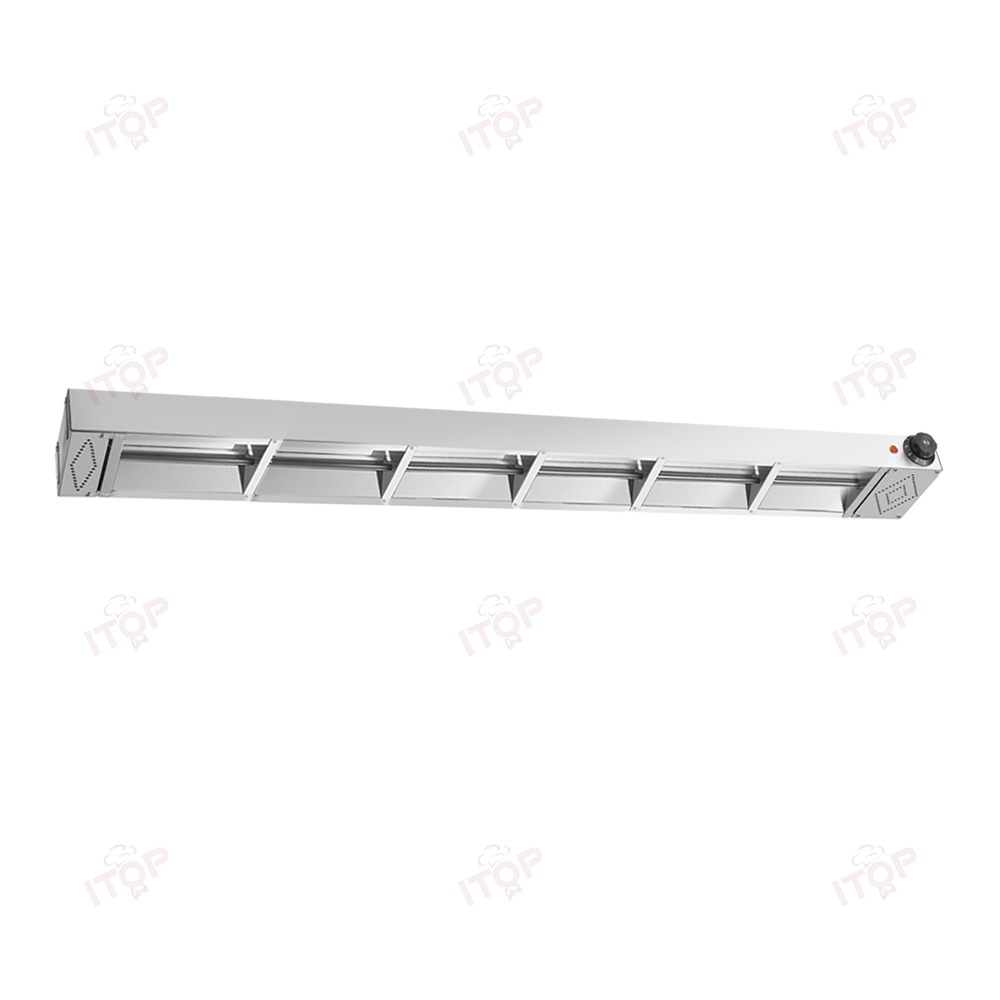 1610W Kitchen Hanging Adjustable Heat Table Food Warmer Lamp Electric Stainless Steel Buffet Food Heating Lamp