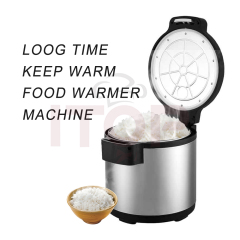 Hotel Using Commercial Electric Rice Warmer Big Capacity 15L 19L Non stick Drum Pot Rice Warming Machine