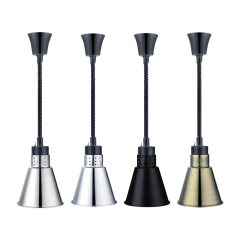 IT-BW13 Wholesales Heat Preservation Lamp Lifting Infrared Hanging Food Display Food Heat Lamp