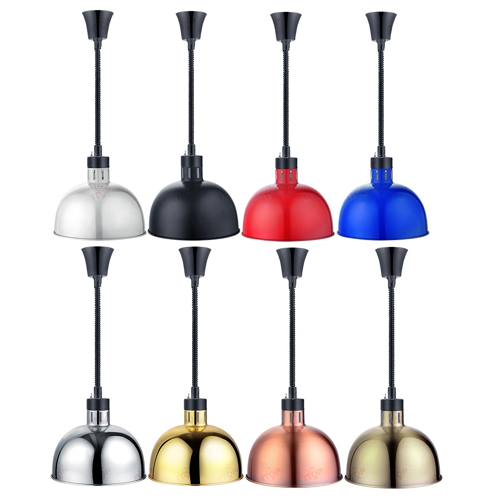 IT-BW18 Telescopic Lifting Hanging Food Insulation Buffet Insulation Board Food Heating Pendant Light