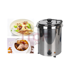 Stainless Steel 5.7L Electric Soup Kettle Economic Commercial Soup Boiler Electric Soup Warmer