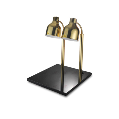 Professional Commercial Electric Double Heads Buffet Potato Chips Chicken Warmer Universal Direction Food Heat Lamp