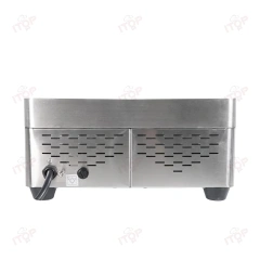 OEM Commercial Cooking Equipment 2000w Flat Top Bbq Griddle Stainless Steel Electric Teppanyaki Griddle Grill