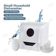 Kitchen Appliance Automatic Household Dishwasher 5 Sets Mini Countertop Home Dishwasher