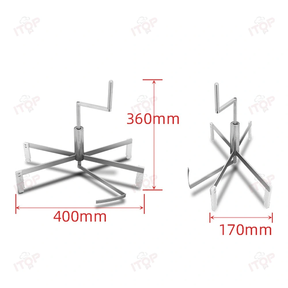 Stainless Steel Hand Crepe Maker 40cm Pancake Batter Spreader Crepe Stick Tools Oem Cordless Cnoudel Maker