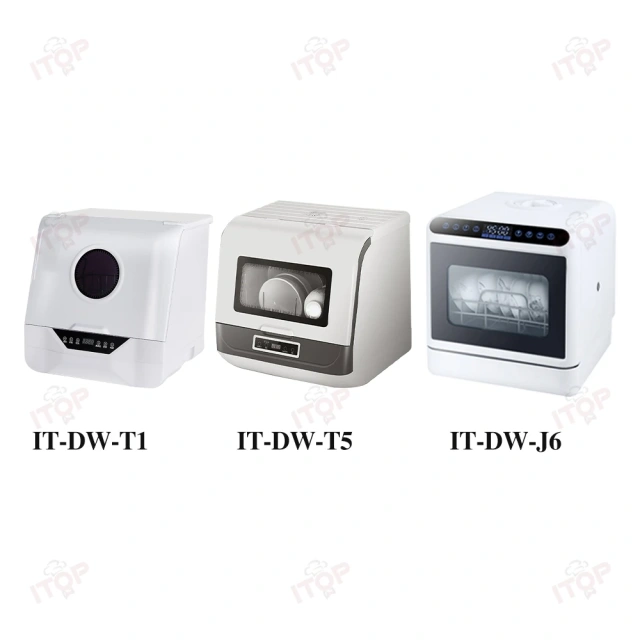 Kitchen Appliance Automatic Household Dishwasher 5 Sets Mini Countertop Home Dishwasher