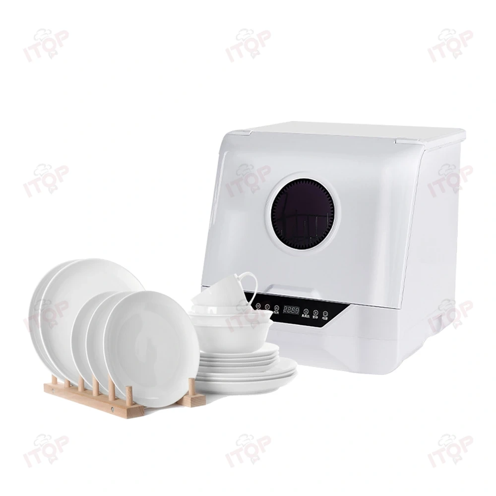 Kitchen Appliance Automatic Household Dishwasher 5 Sets Mini Countertop Home Dishwasher