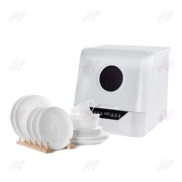 Kitchen Appliance Automatic Household Dishwasher 5 Sets Mini Countertop Home Dishwasher
