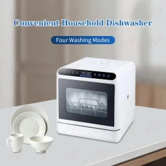 Uv Light Disinfection Spray Double Purification High Temperature Countertop Drying Disinfect Portable Home Dishwasher Machine